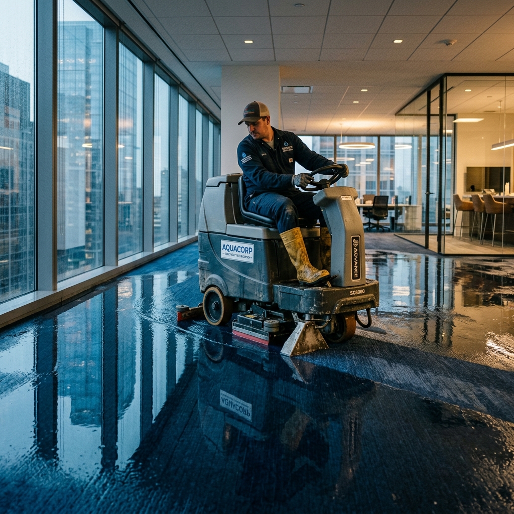 Flood Carpet Extraction professionals responding to emergency in Hartford, CT - Ergon Restoration