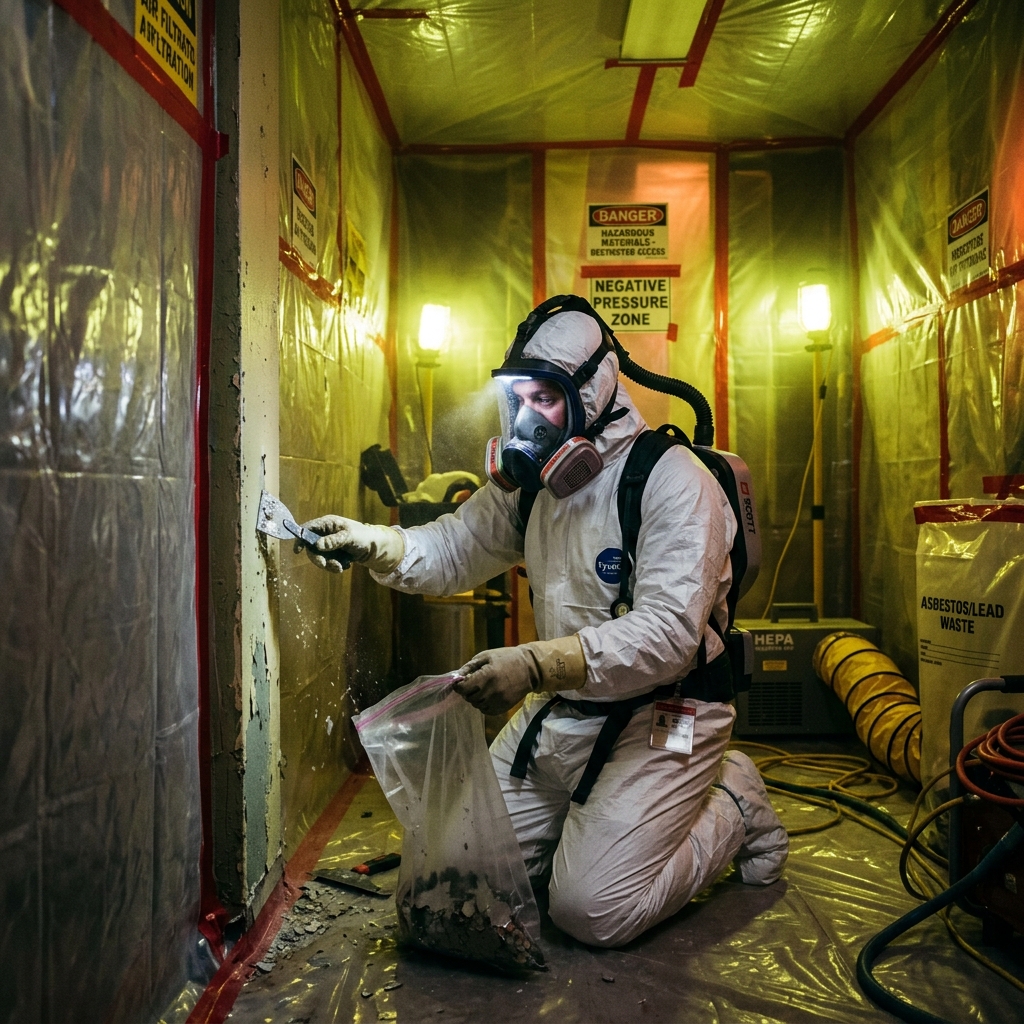Lead Paint Removal professionals responding to emergency in Hartford, CT - Ergon Restoration