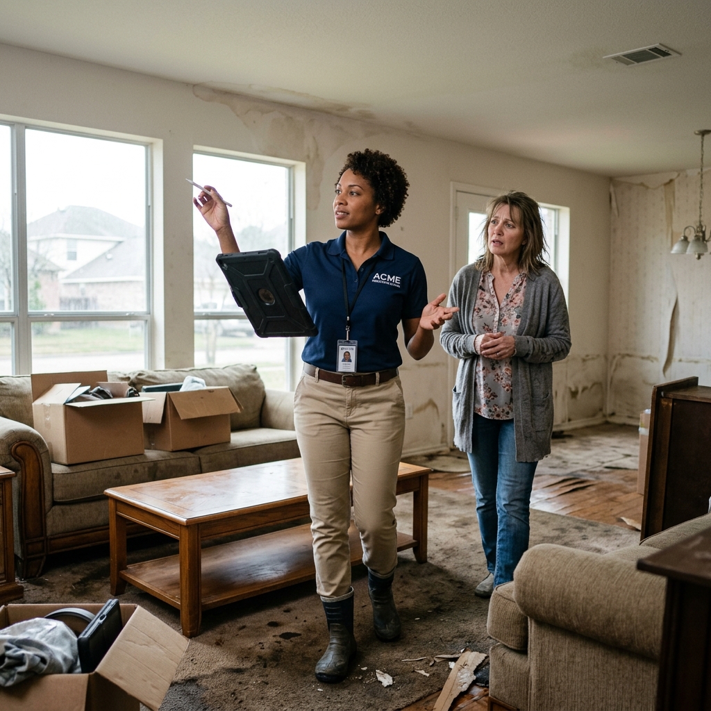 Insurance Claim Coordination professionals responding to emergency in Hartford, CT - Ergon Restoration